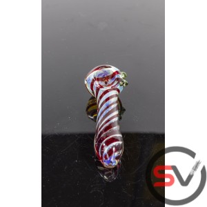 TWIST ACTION GLASS PIPE 4inch 3CT/PK